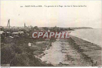 CPA Saint Pair sur Mer Vue generale de la Plage