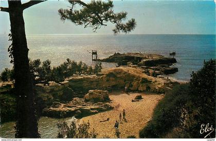 CPA Saint Palais sur Mer Charente Maritime Vue sur les Pierrieres depuis la corniche