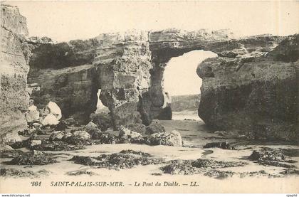 CPA Saint Palais sur Mer Le Pont du Diable