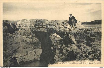 CPA Saint Palais sur Mer Le Pont du Diable