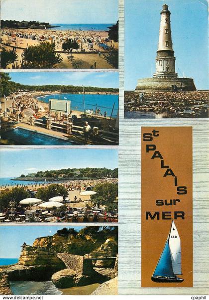 CPM Cote de Beaute Saint Palais sur mer Phare