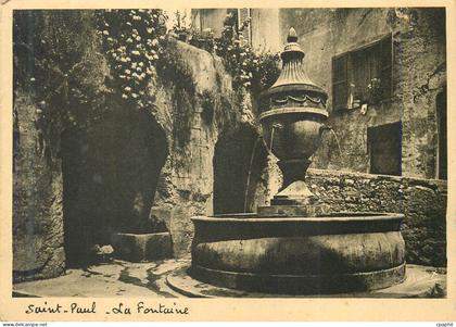 CPM Saint Paul La Fontaine La Cote d'Azur