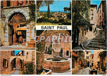 CPM Cote d'Azur Souvenir de Saint Paul