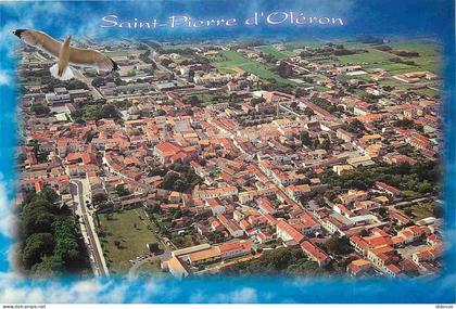 17 - Ile d'Oléron - Saint Pierre d'Oléron - Vue Générale aérienne - CPM - Carte Neuve - Voir Scans Recto-Verso