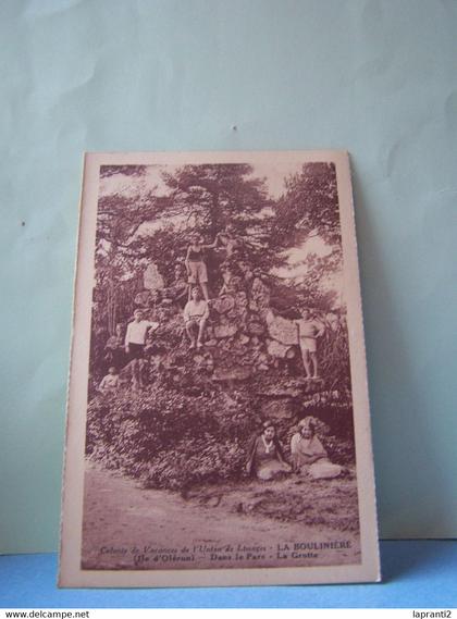 SAINT-PIERRE-D'OLERON (CHARENTE MARITIME) COLONIE DE VACANCES DE L'UNION DE LIMOGES. LA BOULINIERE. DANS LE PARC........