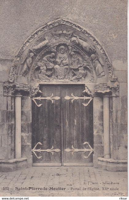 SAINT PIERRE LE MOUTIER