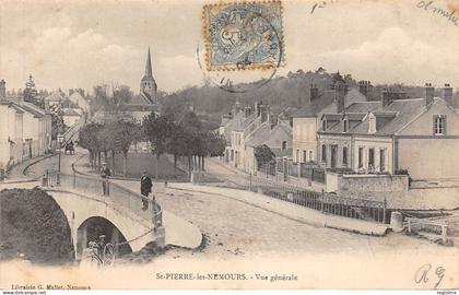 77-SAINT PIERRE LES NEMOURS-N°376-D/0217