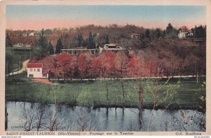 87 SAINT PRIEST TAURION PAYSAGE SUR LE TAURION