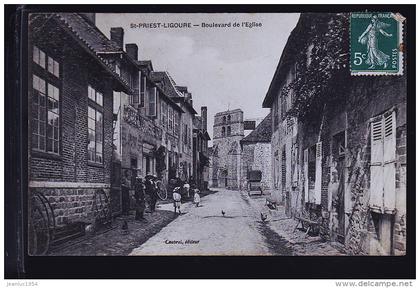 SAINT PRIEST LIGOURE  CAFE