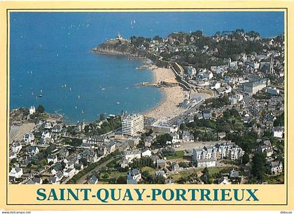 Carte Postale - 22 - Saint Quay Portrieux - Vue Générale aérienne - Flamme Postale de Saint Quay Portrieux - CPM - Voir