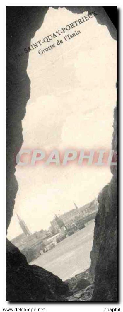 CPA Saint Quay Portrieux Grotte de l'Isnin