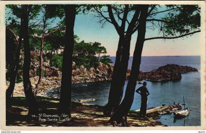 CPA Saint-Raphael Parc Santa Lucia FRANCE (1104060)