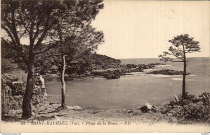 Saint Raphael CPA Plage de la Bosse