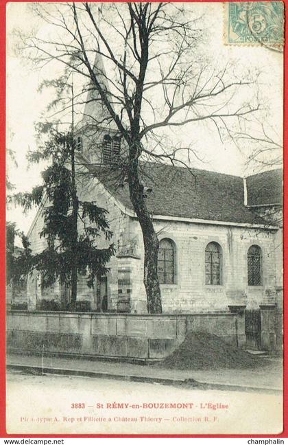 Saint-Rémy-en-Bouzemont - L'Eglise - CAD