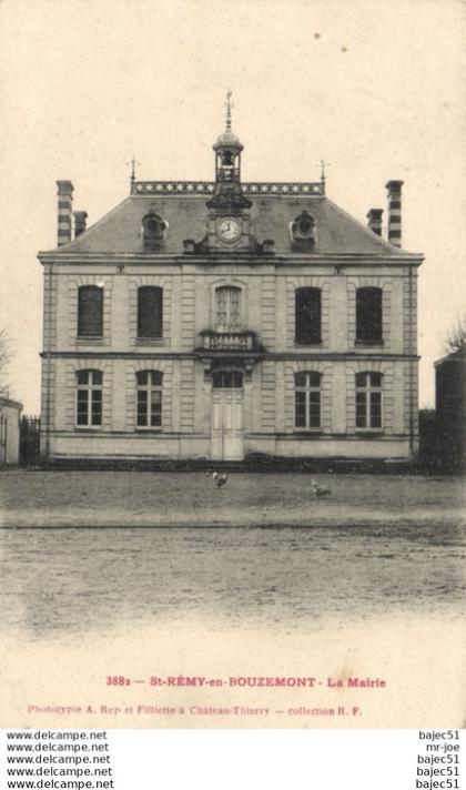 Saint Rémy en Bouzemont - la mairie