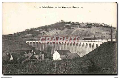 CPA Saint Satur Le Viaduc Et Sancerre