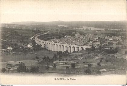 Saint Satur - Le Viaduc - CPA