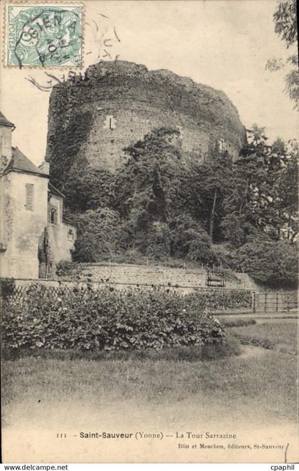 CPA Saint Sauveur La Tour Sarrazine