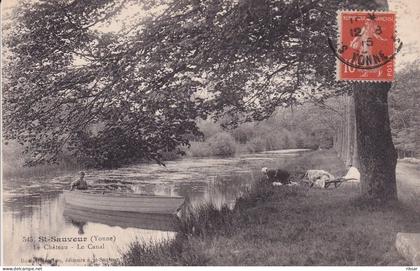 SAINT SAUVEUR EN PUISAYE(LAVEUSE)