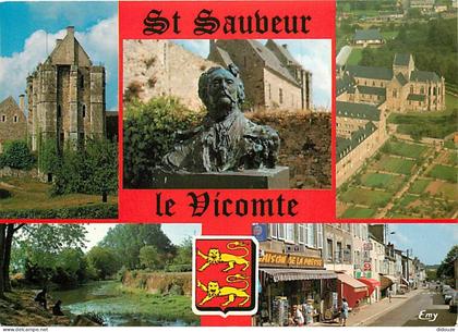 Carte Postale - 50 - Saint Sauveur le Vicomte - Multivues - Blasons - CPM - Voir Scans Recto-Verso - Poscard - Carta Pos