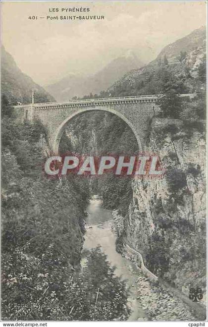 CPA Pont Saint Sauveur