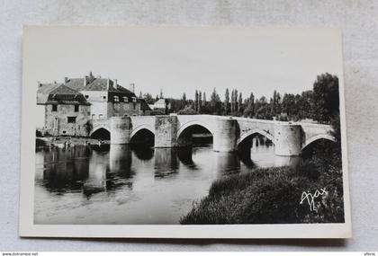 AC504/3, Cpsm, Saint Savin, le vieux pont, Vienne 86