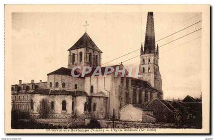 Saint Savin sur Gartempe - L'Eglise - CPA