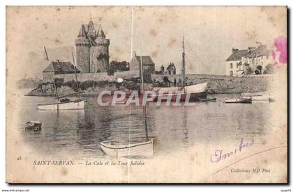 CPA Saint Servan La Cale et la Tour Solidor
