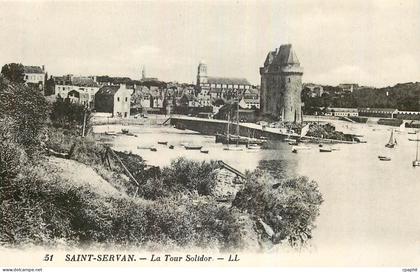 CPA Saint Servan La Tour Solidor