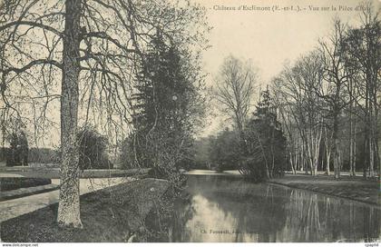 CPA Chateau d Esclimont Vue sur la Piece