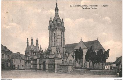 CPA Carte postale France   Saint-Thégonnec Eglise Façade et Porche  VM63649