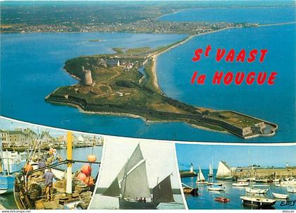 50 - Saint Vaast la Hougue - Multivues - CPM - Voir Scans Recto-Verso