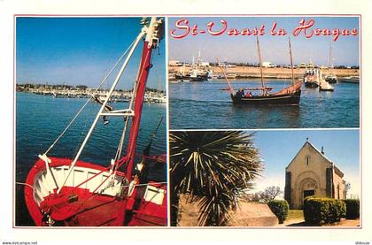50 - Saint Vaast la Hougue - Multivues - CPM - Voir Scans Recto-Verso