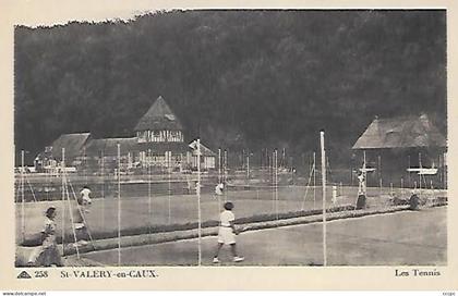 CPA Saint-Valéry-en-Caux - Les Tennis