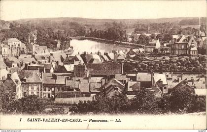 CPA Saint Valery En Caux Panorama