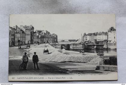 M480, Saint Valery en Caux, vue de l'avant port, Seine Maritime 76
