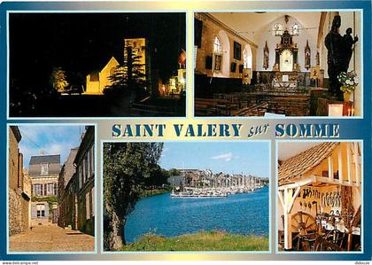 Carte Postale - 80 - Saint Valery sur Somme - Multivues - Flamme Postale de Saint Valery sur Somme - CPM - Voir Scans Re