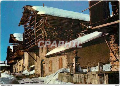 CPM Les Alpes Pittoresques Saint Verand (2040m) Plain soleil d'hiver dans le plus haur village d'Eur