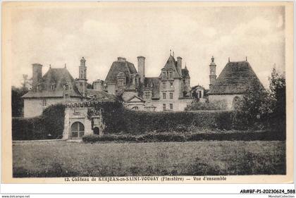 AR#BFP1-29-0295 - Château de KERJEAN-EN-SAINT-VOUGAY - vue d'ensemble