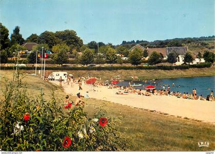 CPM St Yrieix La Perche Haute Vienne Le camping et le Plan de eau