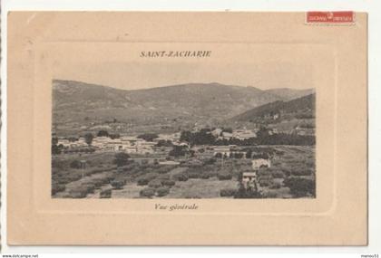 SAINT ZACHARIE  vue générale