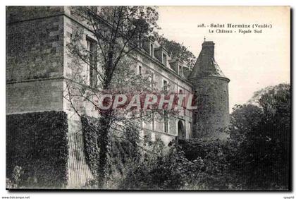 CPA Saint Hermine (Vendee) Le Chateau Facde Sud