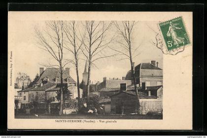 CPA Sainte-Hermine, Vue generale