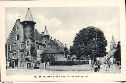 CPA Sainte Marie aux Mines Ancien Hotel de Ville