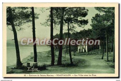 CPA Environs de Sainte Maxime Beauvallon Les Villas sous les Pins