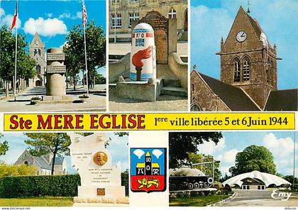 50 - Sainte Mère Eglise - Multivues - CPM - Voir Scans Recto-Verso