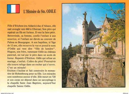 Carte Postale - 67 - Ottrott - Mont Sainte Odile - L'histoire de ste odile - CPM - Voir Scans Recto-Verso
