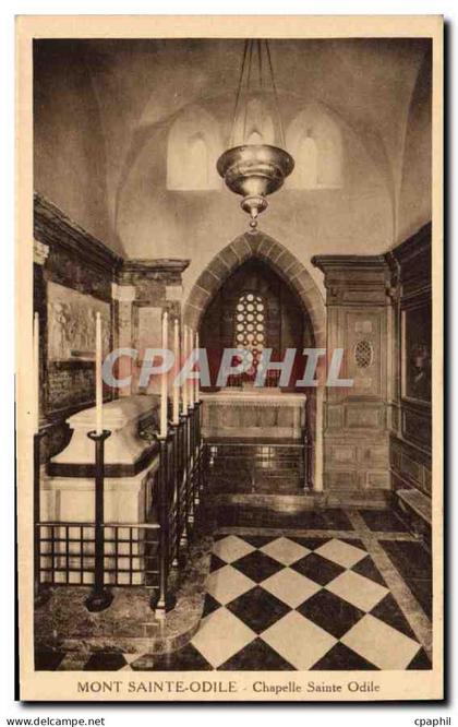 CPA Mont Sainte Odile chapelle Sainte Odile
