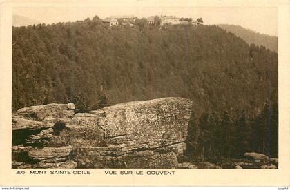CPA Mont Sainte Odile Vue sur le Couvent