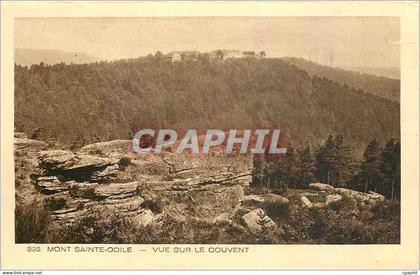 CPA Mont Sainte Odile Vue sur le couvent